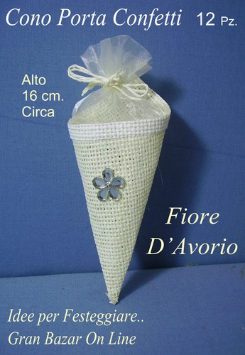 Sposi comunione cono confetti - sposi,