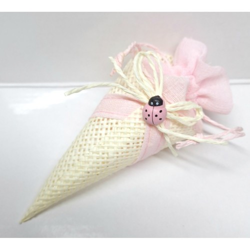 Cono sacchetto rosa - 5,